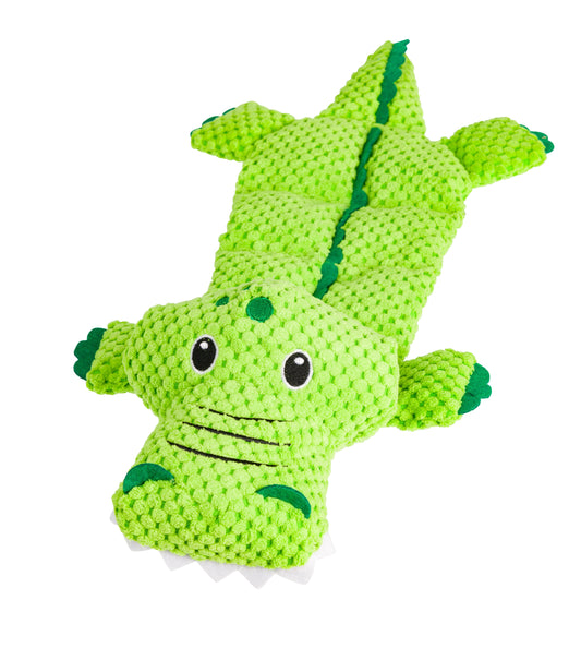 Juguete de cuerda de gofre de cocodrilo