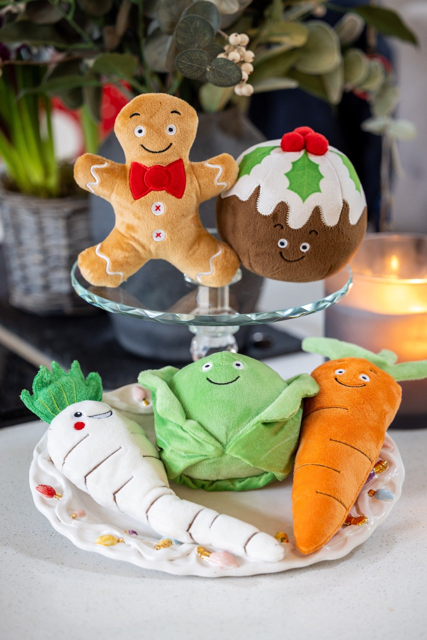 Christmas Classic Brussel Sprout Dog Toy