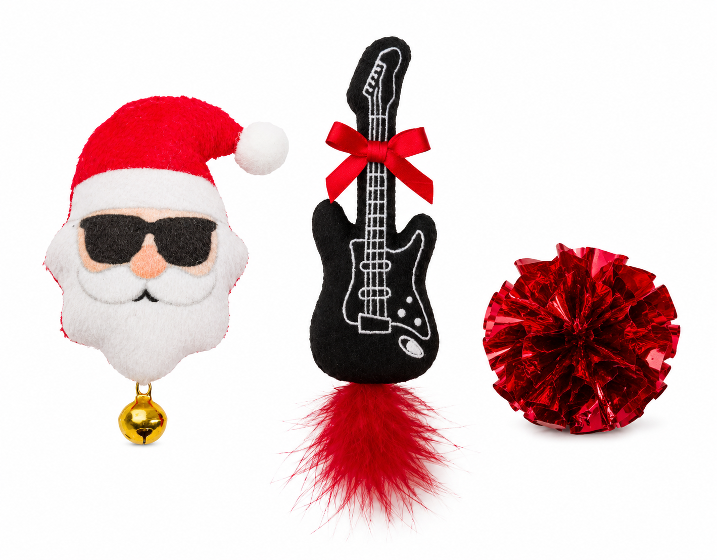 Jingle Bells Rock 3 Pack Cat Toys