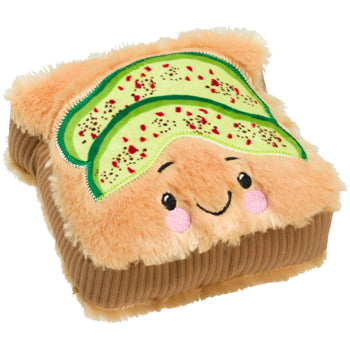 Avocado on sourdough dog toy