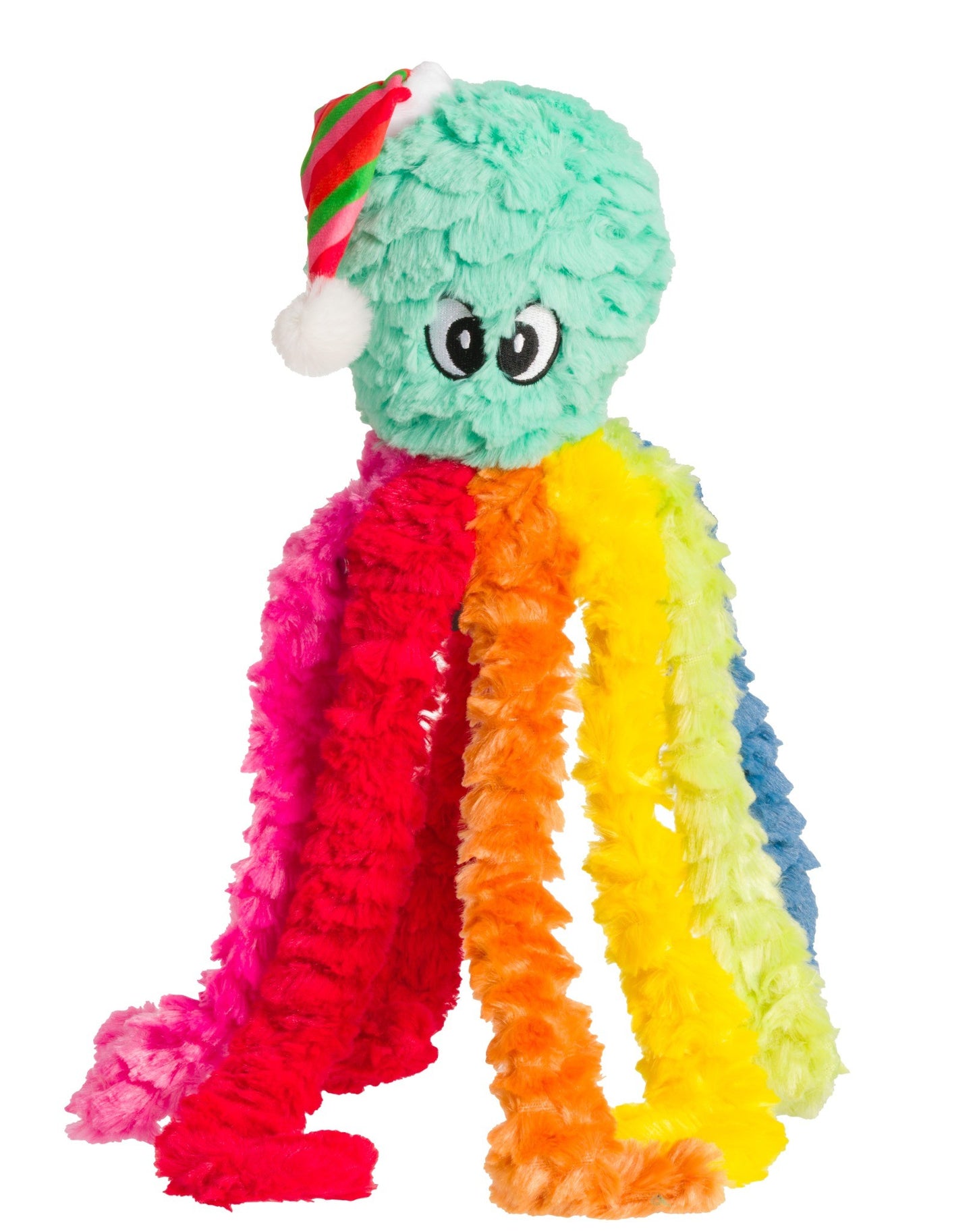 Rainbow Octopus Dog Toy