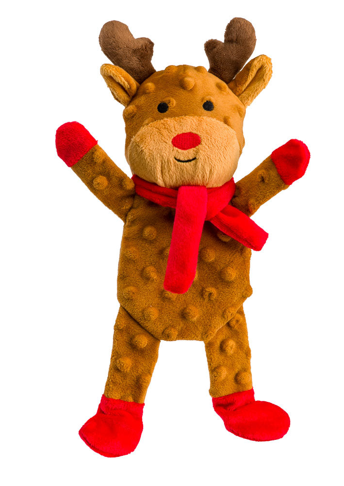Reindeer Crinkle Flattie