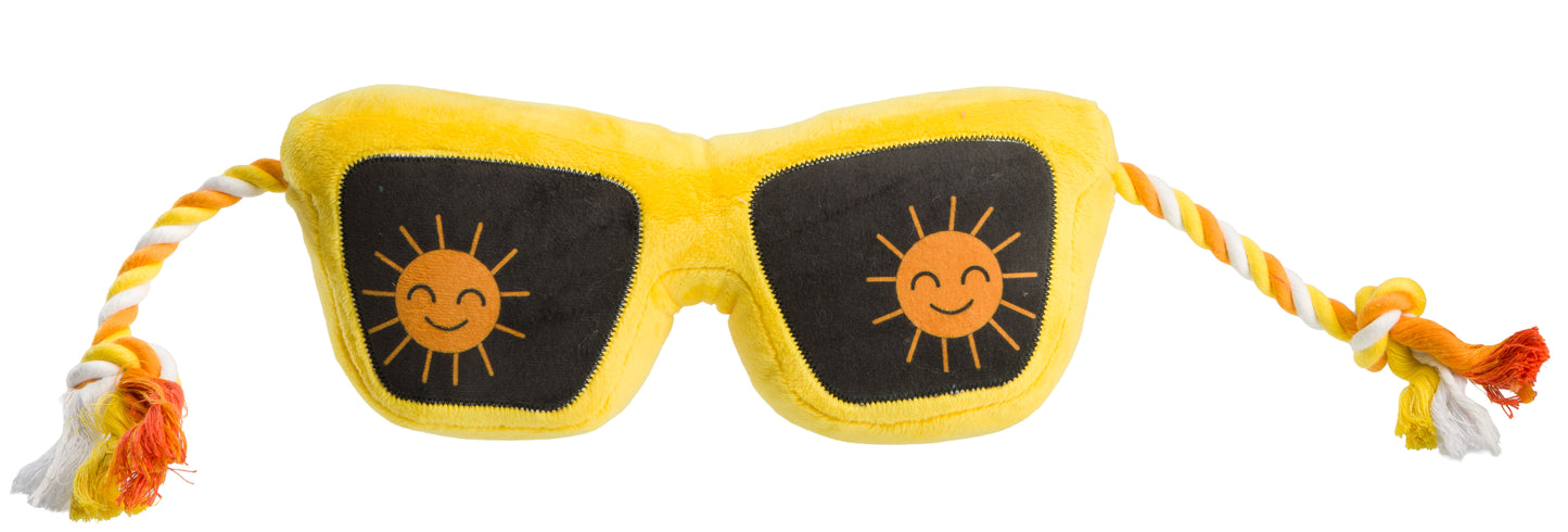 Beach Day Jumbo Sunnies Dog Toy