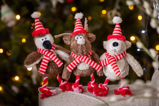 Merry & Bright Penguin Dog Toy