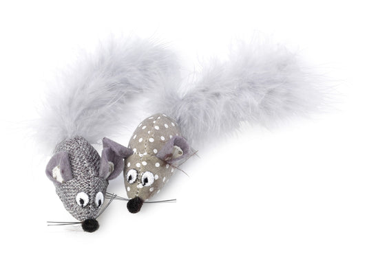 Paquete de 2 juguetes para gatos Really Mice
