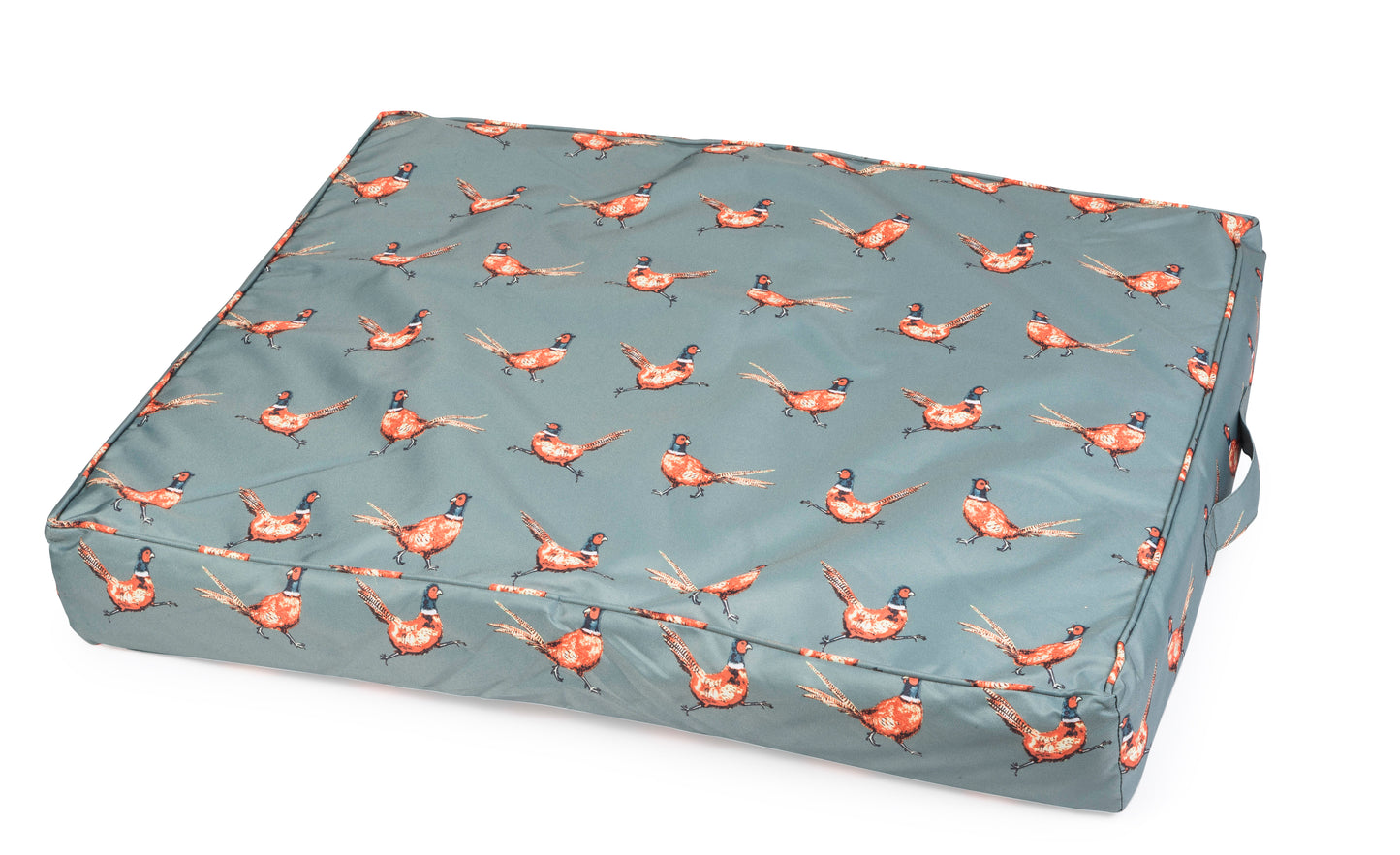 Pheasant Mattress Dog Bed Green