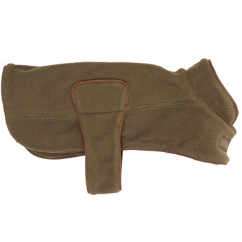 Manteau polaire vert
