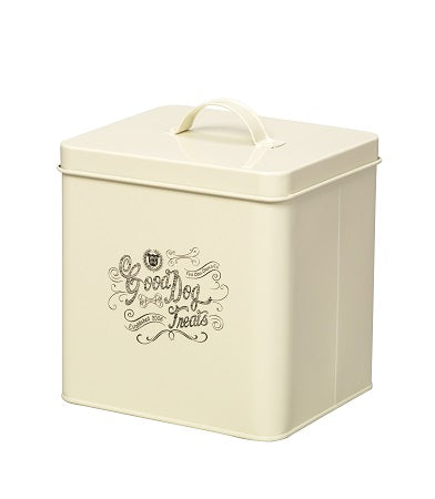 Buen almacenamiento de golosinas para perros