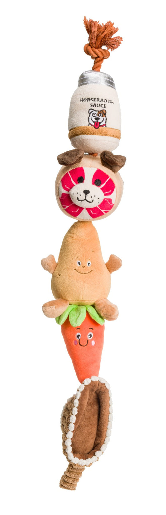 Roast Dinner Rope Dog Toy