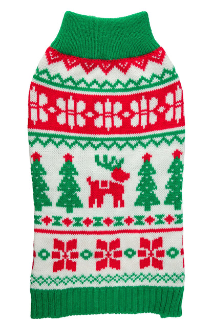 Christmas Polo Neck Jumper
