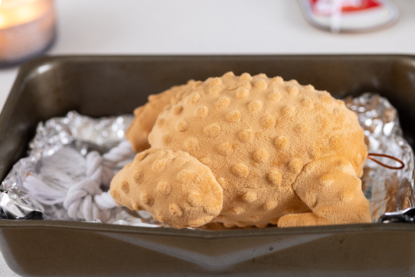 Christmas Roast Turkey Dog Toy