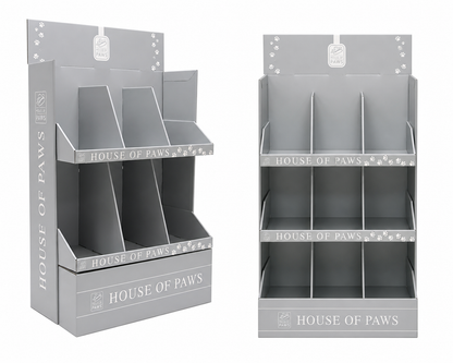 House of Paws FSDU – Floor Standing Display Unit (Empty)