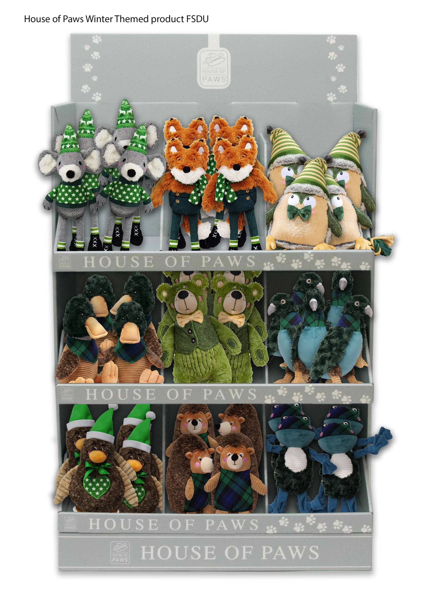 House of Paws FSDU – Floor Standing Display Unit (Empty)