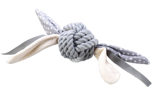 Rope Ball with Grey Tags