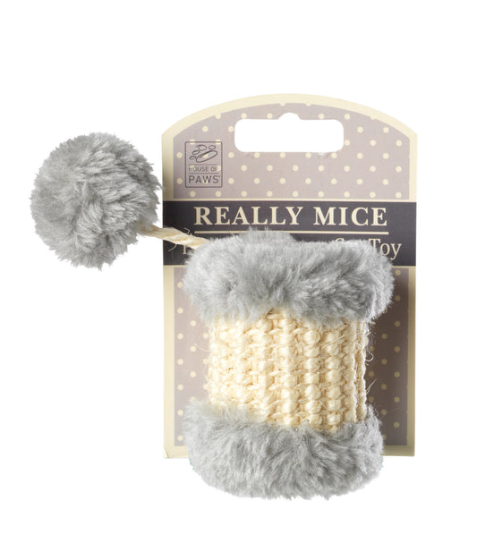 Really Mice Pom Pom Drum Cat Toy