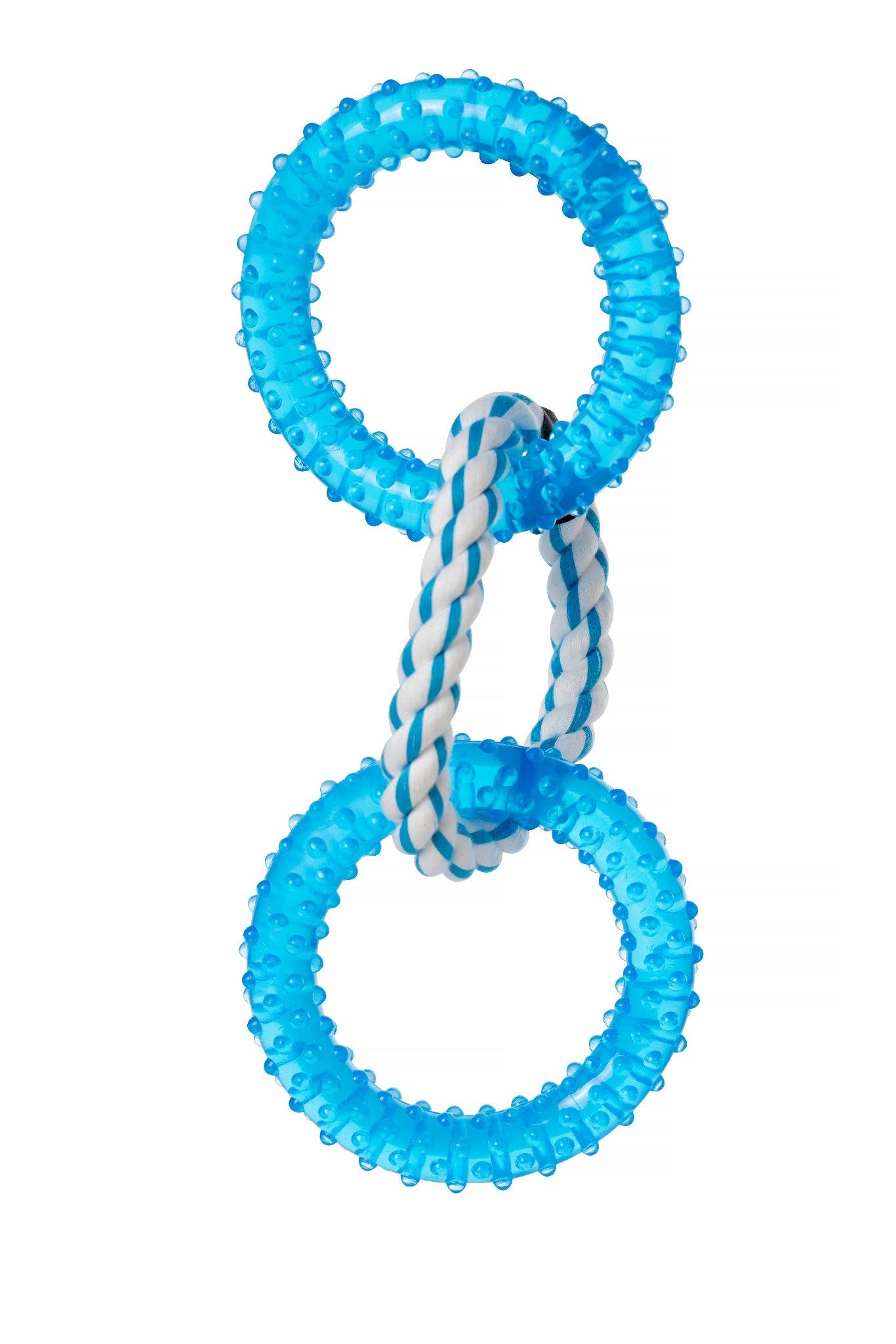 Blue Rubber and Rope Rings