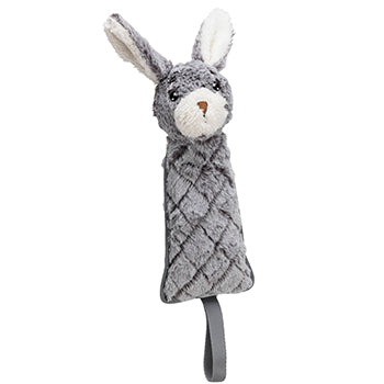 Rabbit plush dog thrower