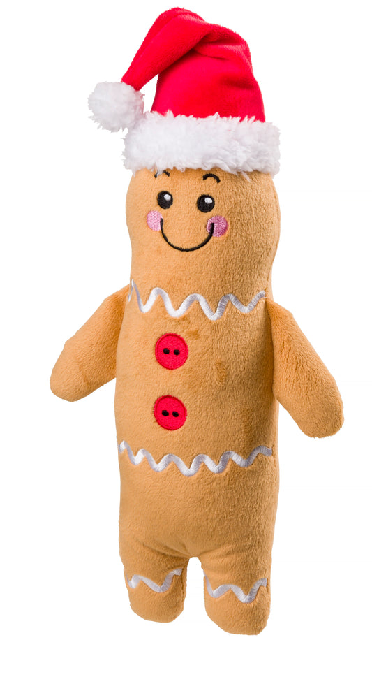 Christmas Gingerbread Dog Toy