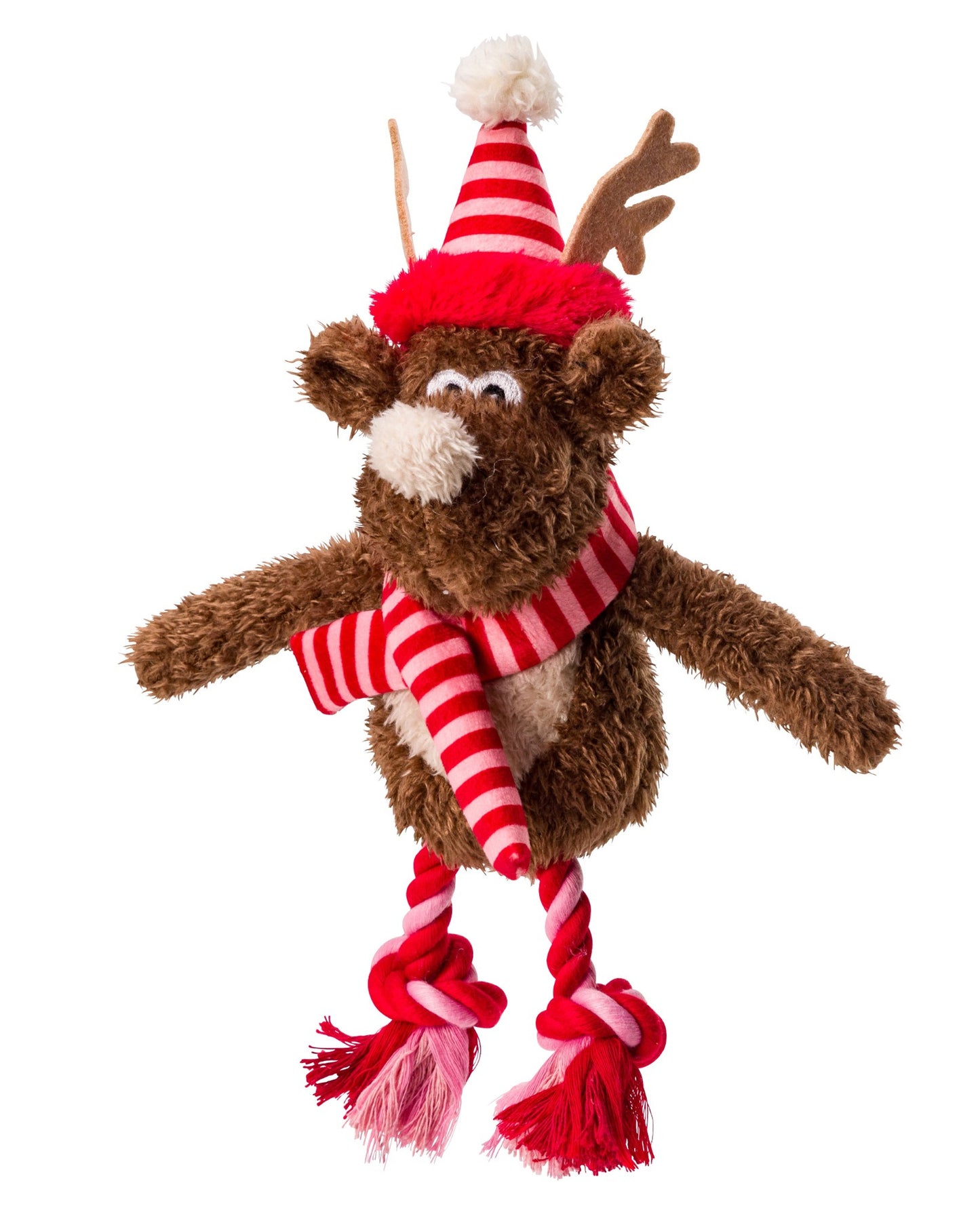 Merry & Bright Reindeer Dog Toy
