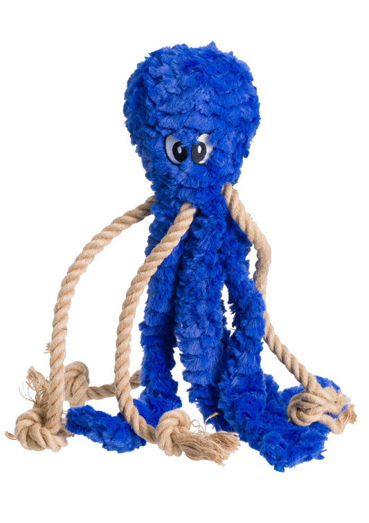 Blue Rope Octopus Dog Toy