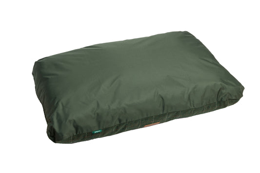 Green Tweed Cushion Bed