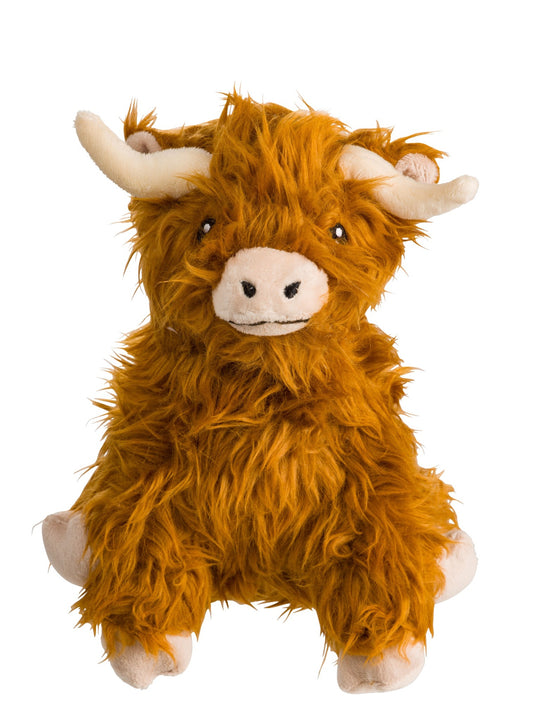 Highland Cow Dog Toy