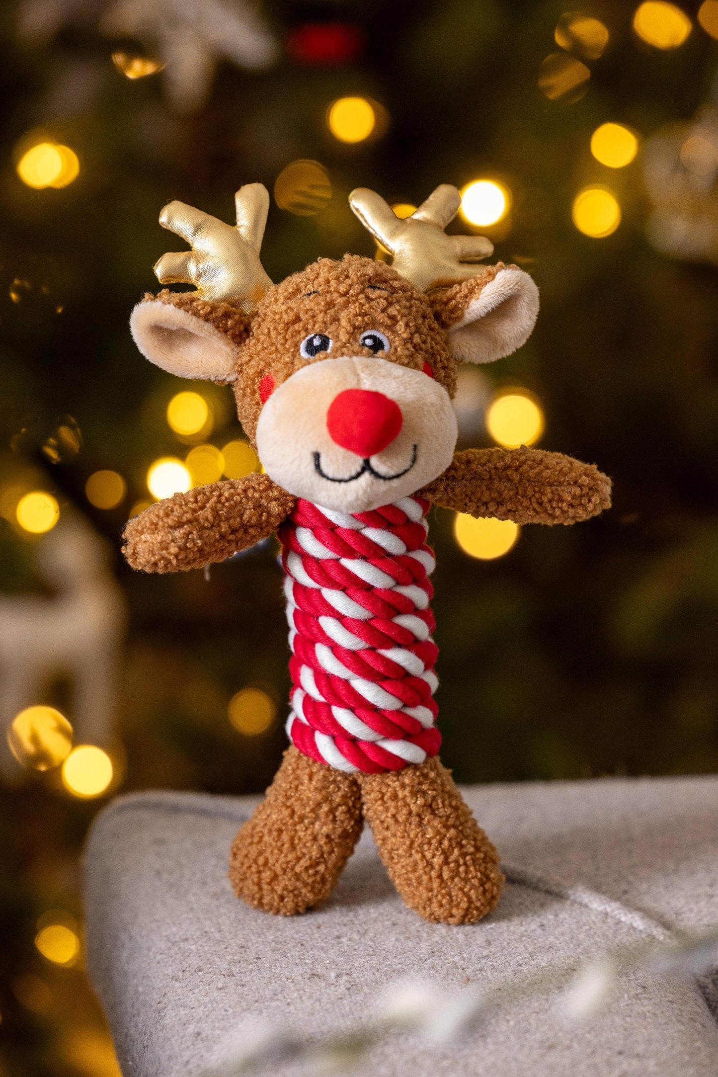 Reindeer Rope Dog Toy