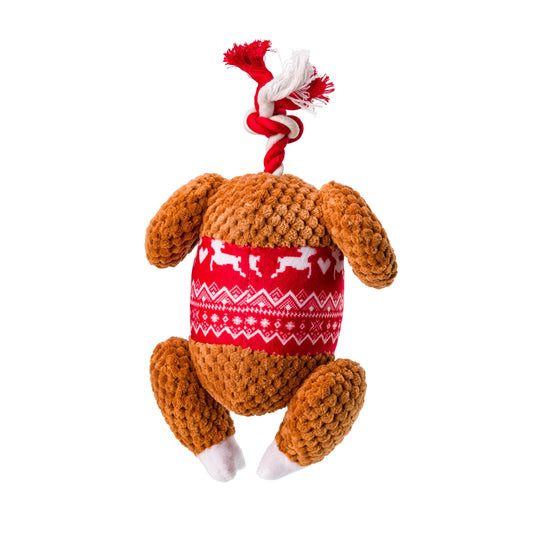 Christmas Turkey & Rope Toy