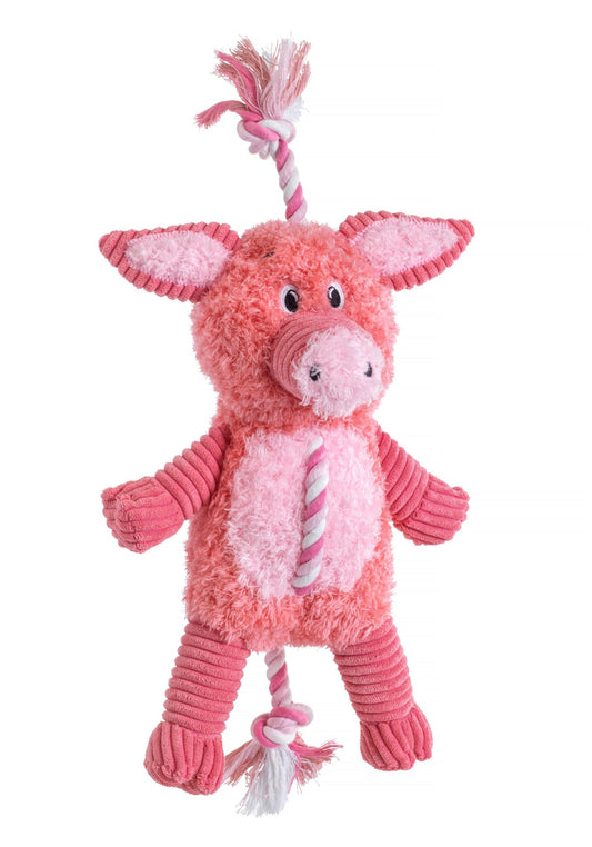 Farm Yard Rope Pig Dog Toy