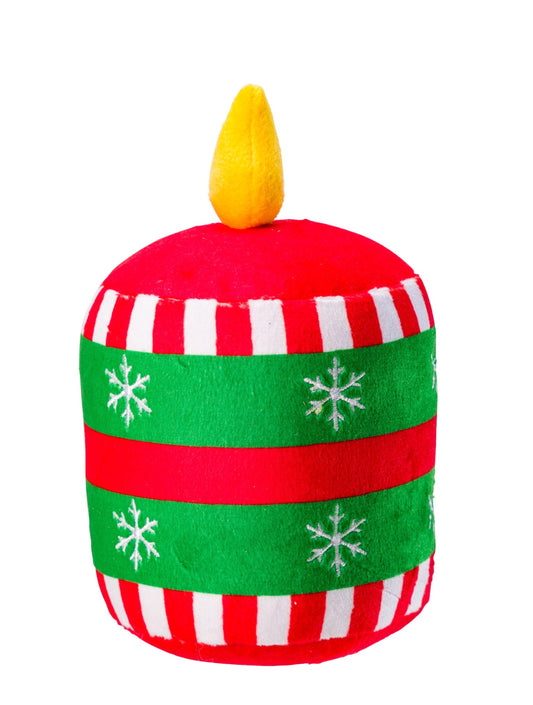 Christmas Candle Dog Toy