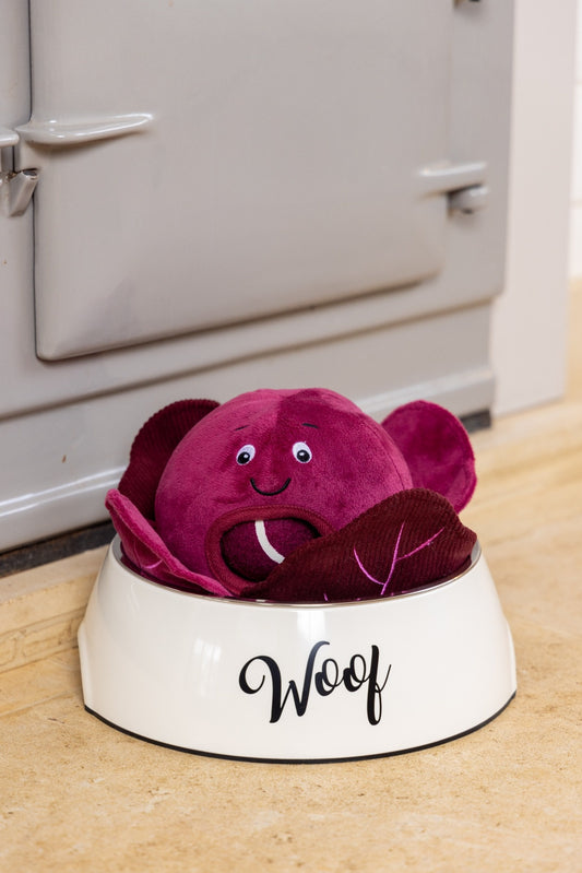 Christmas Red Cabbage Dog Toy