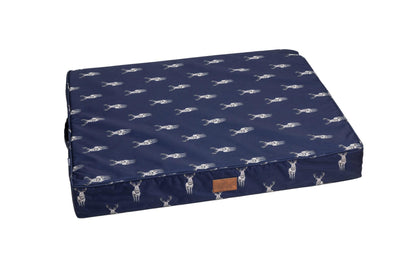 Stag Mattress Dog Bed Navy