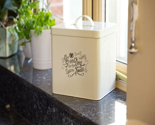 Bon rangement des friandises pour chiens