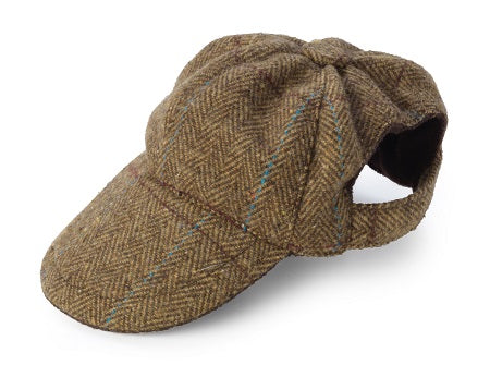 Brown Tweed Hat