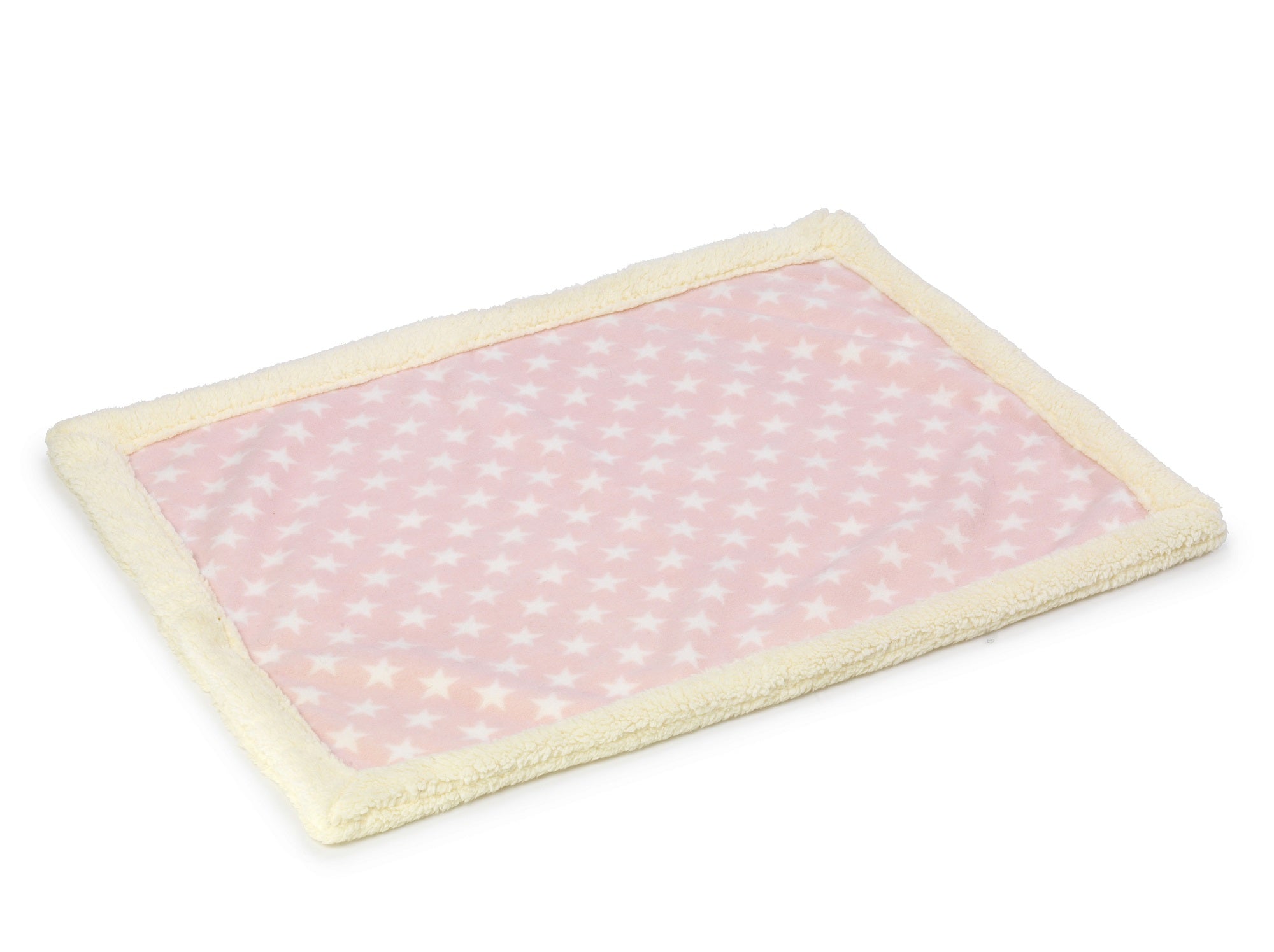 Fleece star Blanket Pink