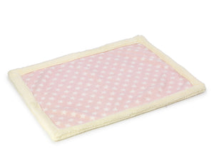Fleece star Blanket Pink