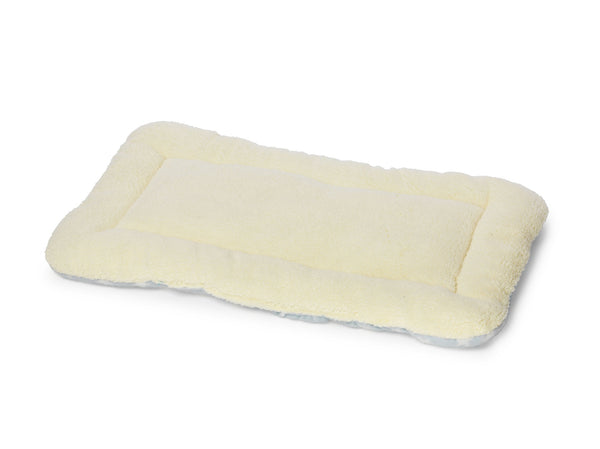 Fleece Star Crate Mat 2 pack Blue