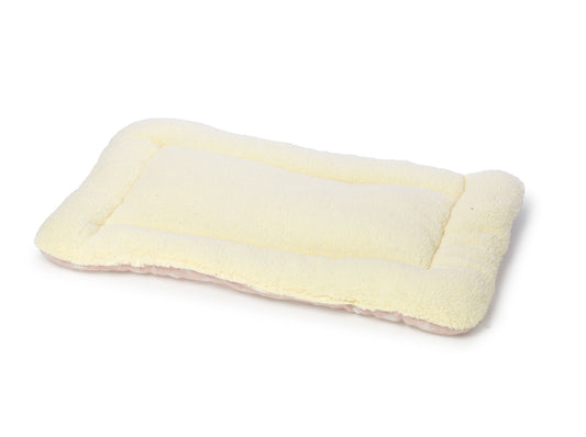 Fleece Star Crate Mat 2 pack Pink