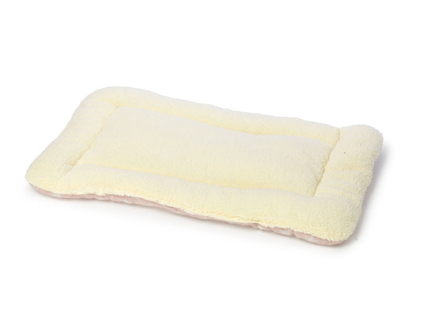 Fleece Star Crate Mat 2 pack Pink